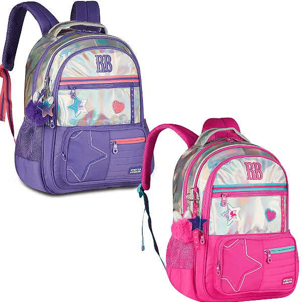 Mochila De Costas Rebecca Bonbon Holo Shine RB27017 Clio