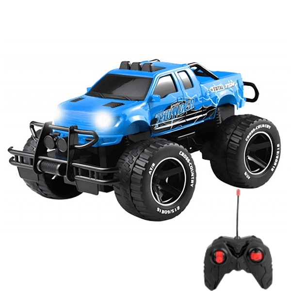 Carrinho De Controle Remoto Recarregável Trucks Radicais CCT25011-AZ Unik