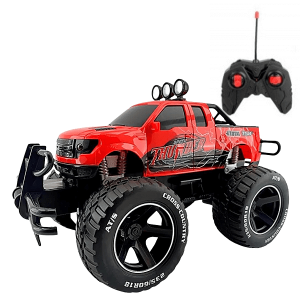 Carrinho De Controle Remoto Recarregável Trucks Radicais CCT25011-VM Unik