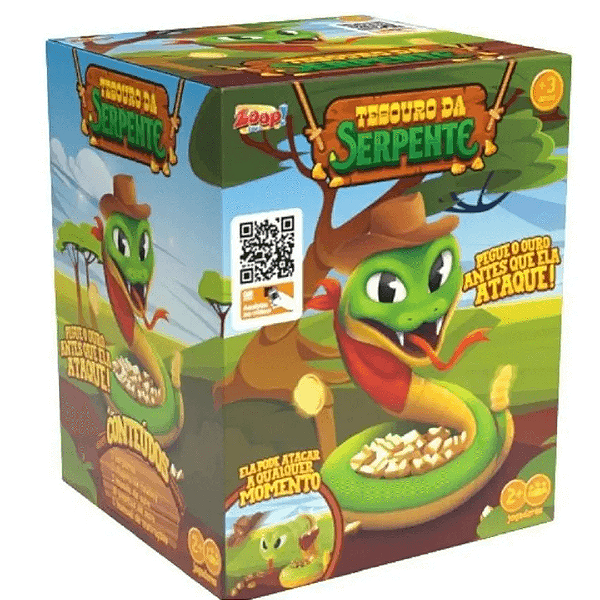 Jogo Tesouro Da Serpente ZP01009 Zoop Toys