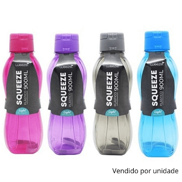 Garrafa Squeeze Plástica 900ml CB1056 Weeze Moment