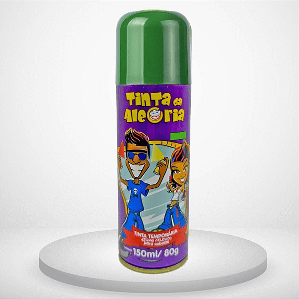 Tinta Para Cabelo Spray Verde 150ml TAVD2 Da Alegria