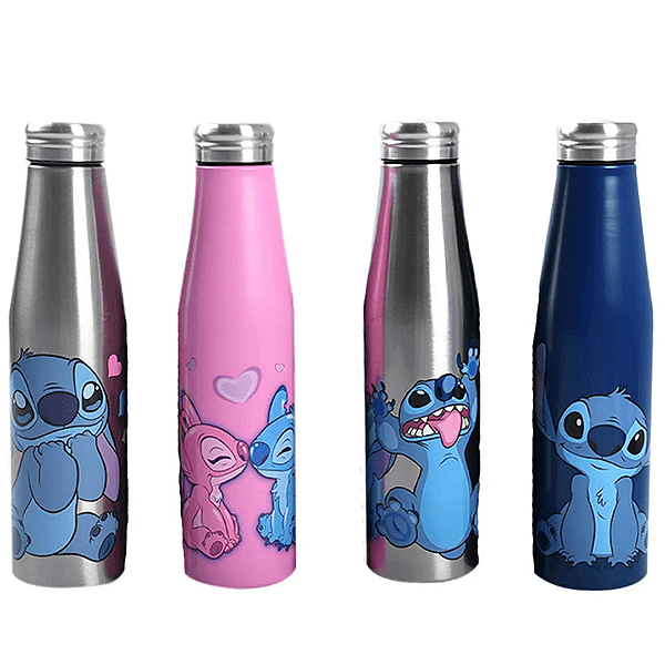 Garrafa De Aluminio Stitch 750ml DIS088 Bbr