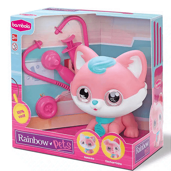 Gato Rainbow Pets Dodói 826 Bambola