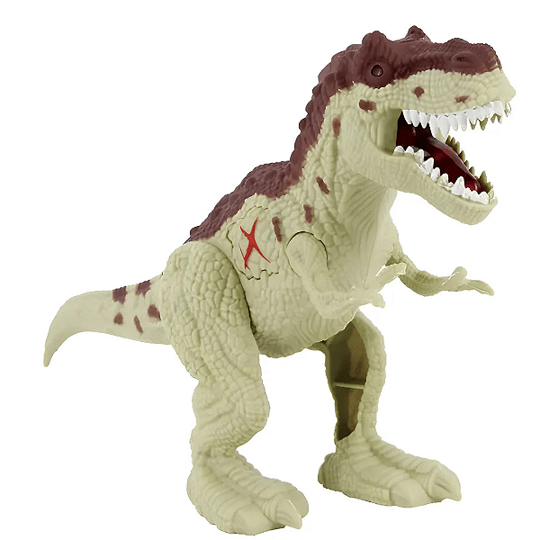 Dinossauro Rugido Selvagem Com Som E Luz DIN24116 Unik