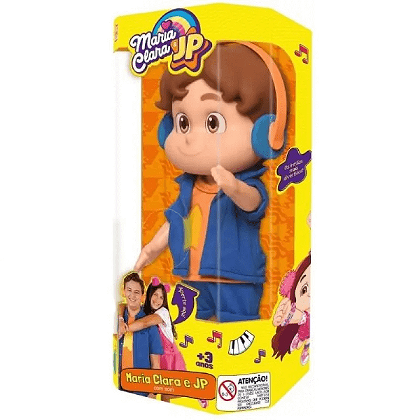 Boneco JP Articulado Com Som 1056 Baby Brink