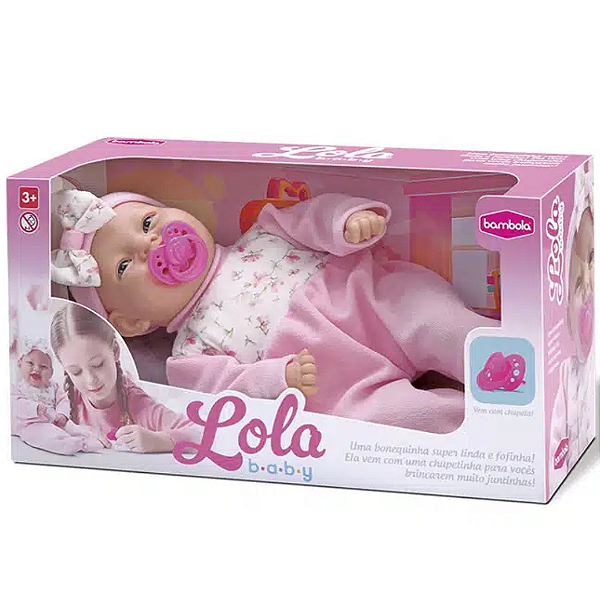 Boneca Lola Baby 855 Bambola