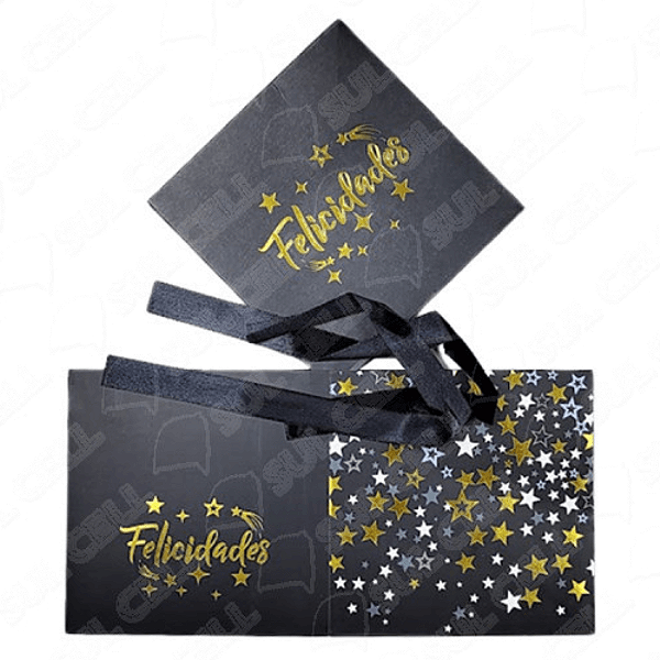 Caixa De Presente Felicidades G YP8036 Yins Paper