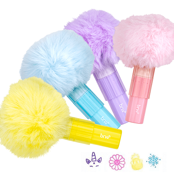 Marca Texto Divertido Pompom CA2152 Brw