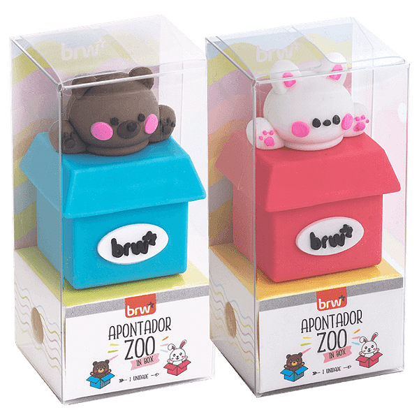 Apontador Zoo In Box AP0352 Brw
