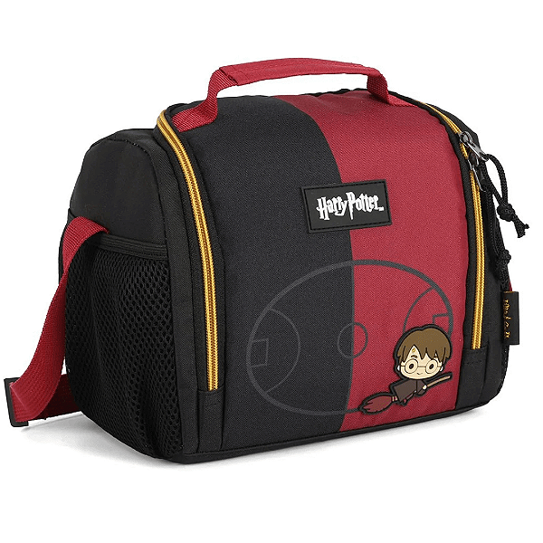 Lancheira Térmica Harry Potter Preto LA42283HP-PT Luxcel