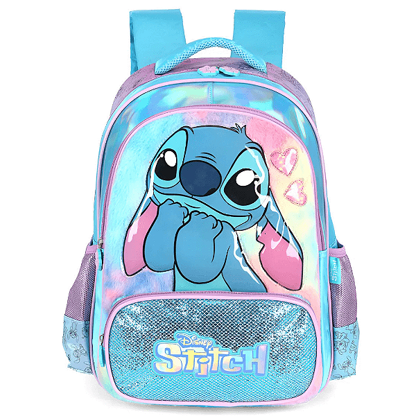 Mochila De Costas Stitch Azul IS42411SC-AZ Luxcel