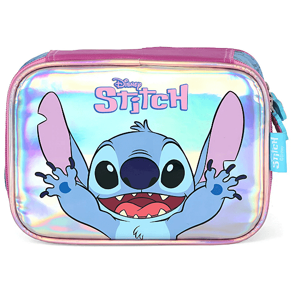 Estojo Box Stitch Holografico EI42414SC-RX Luxcel