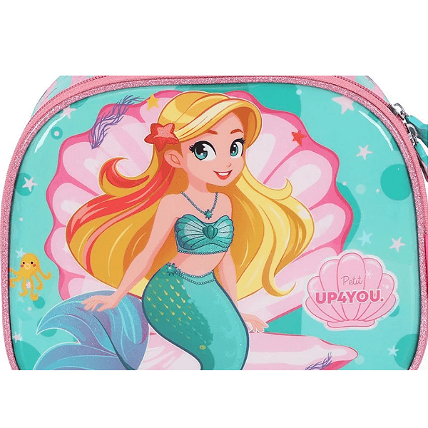 Estojo Duplo Sereia UP4YOU Verde EI42105UP-VD Luxcel