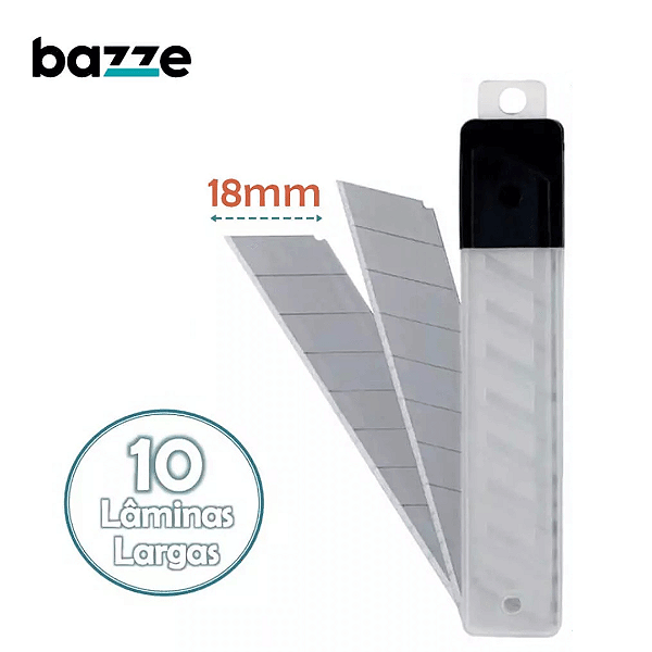 Lamina Para Estilete 18mm B4012 Bazze