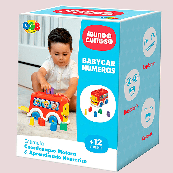 Carrinho Baby Car Didático 165 GGB