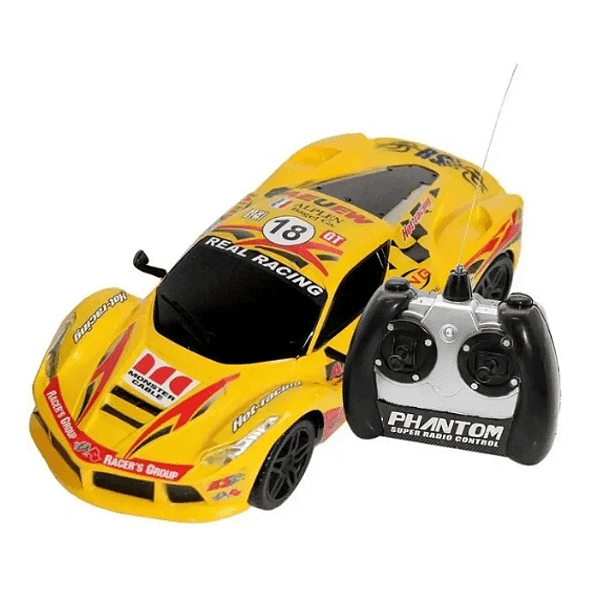 Carrinho De Controle Remoto Recarregável Sport Racer RS Cks