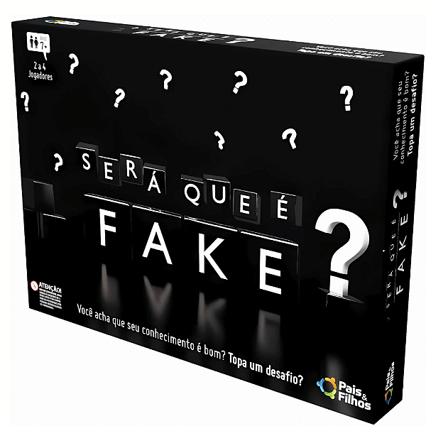 Jogo Será Que é Fake? 10852 Pais E Filhos