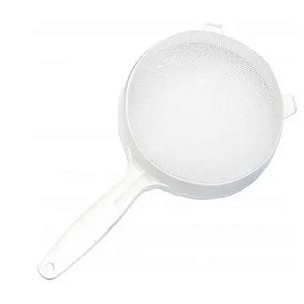 Peneira Plástica Premium Branca 19cm Catuaí