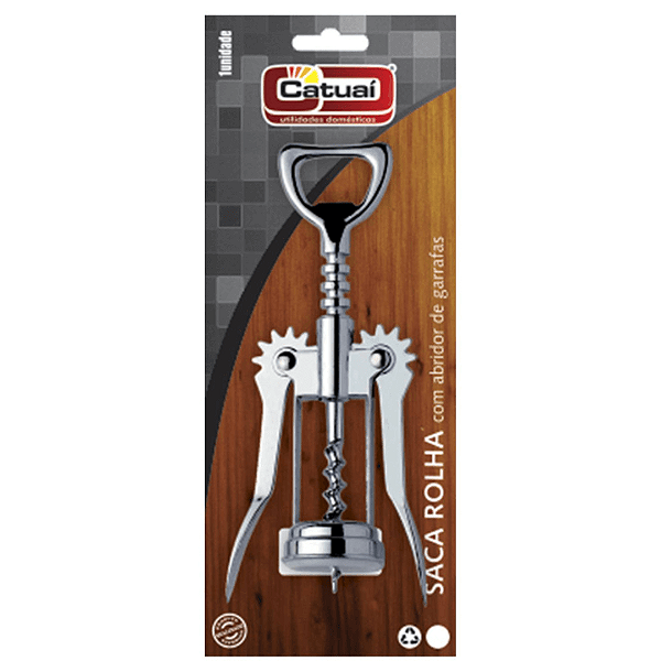 Saca Rolhas Reforçado Em Inox 22674 Catuaí