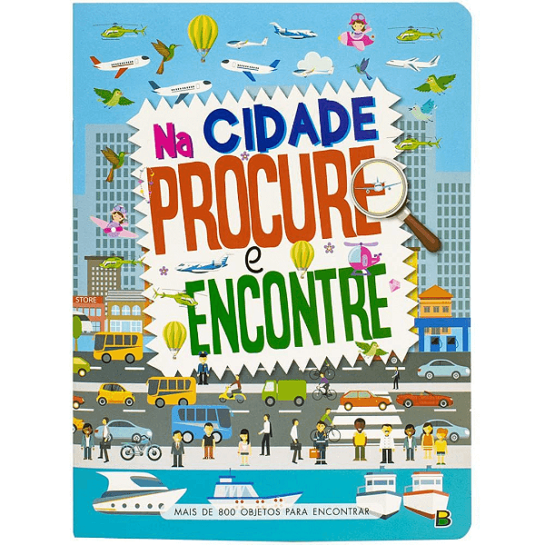 Livro Procure E Encontre: Na Cidade Brasileitura