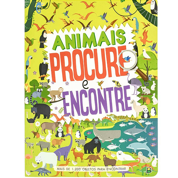 Livro Procure E Encontre:  Animais Brasileitura
