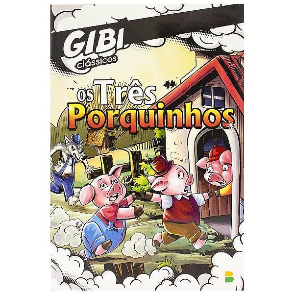 Gibi Clássicos: Os Três Porquinhos Brasileitura