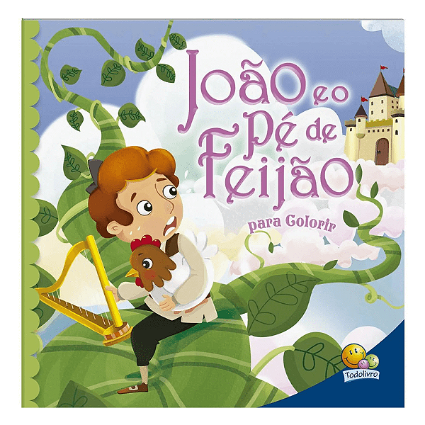 Livro Clássicos Para Colorir: João E O Pé De Feijão Todo Livro