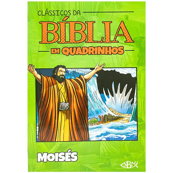 Clássicos Da Bíblia Em Quadrinhos: Moises Sbn