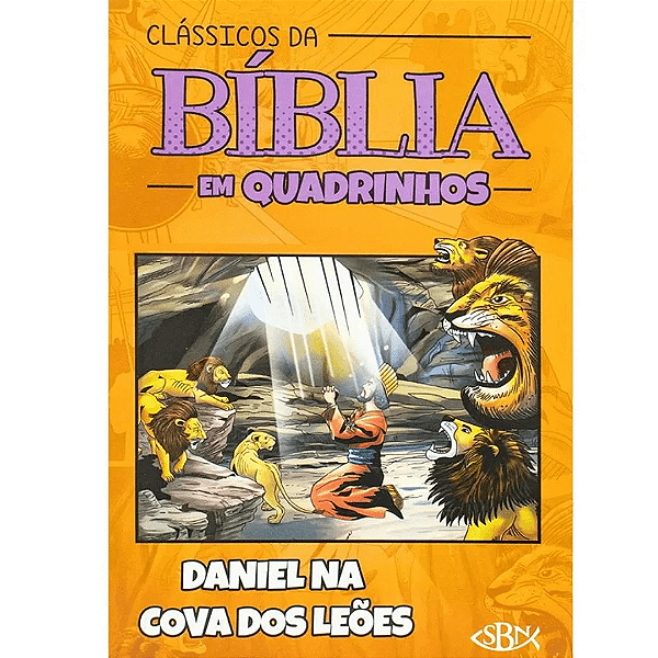 Clássicos Da Bíblia Em Quadrinhos: Daniel Na Cova Dos Leões Sbn