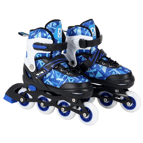 Patins Inline Ajustável M 34 Ao 37 DMR6559 Dm Toys