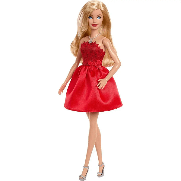 Boneca Barbie Ruby Vermelho Especial De Aniversário 80 Anos JGD25 Mattel