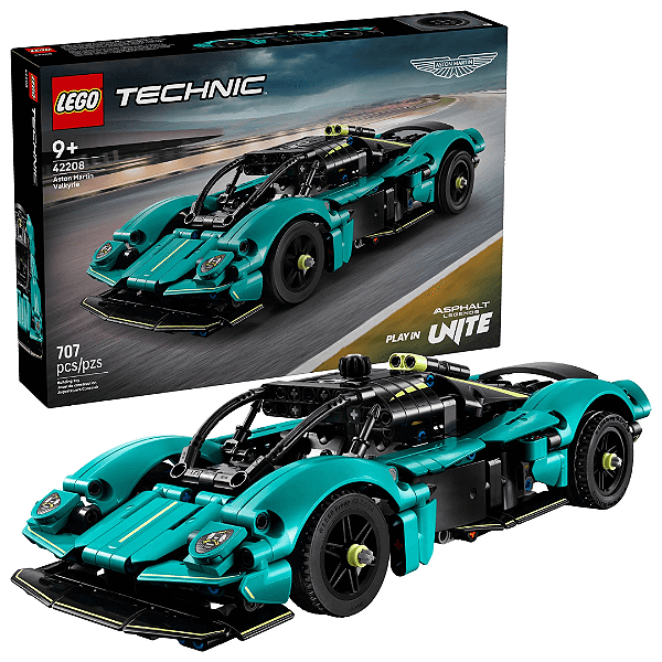 Lego Technic Aston Martin Valkyrie 707 Peças 42208