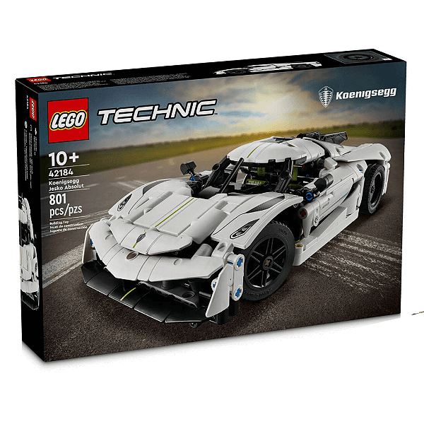 Lego technic Koenigsegg Jesko Absolut 801 Peças 42184
