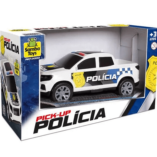 Carrinho Pick-Up Policia 42 Samba Toys