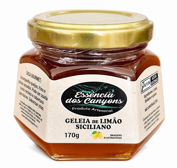 Geleia de Limão Siciliano 170g
