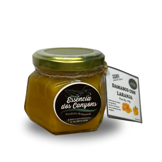 Damasco com Laranja Zero açúcar 170g