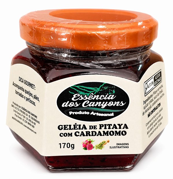 Geleia de Pitaya com Cardamomo 170g