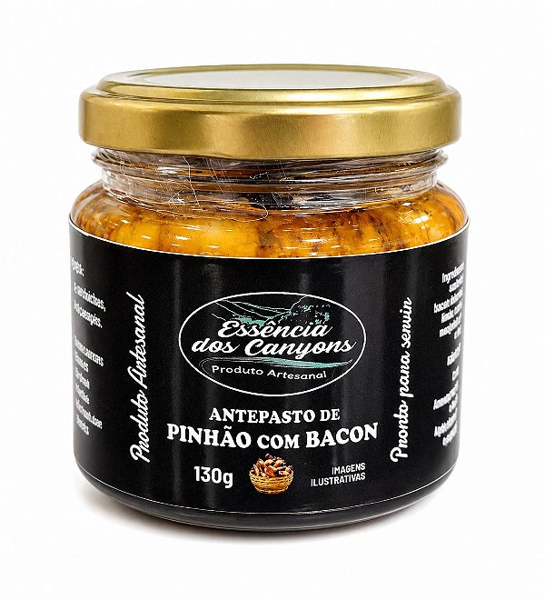 PINHÃO COM BACON 130G