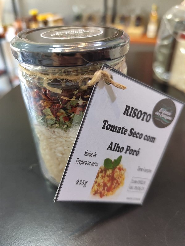 RISOTO TOMATE SECO E ALHO PORÓ 235G