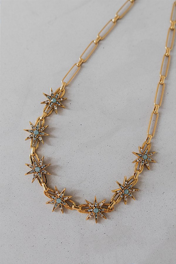 Chocker Estrela Dourada