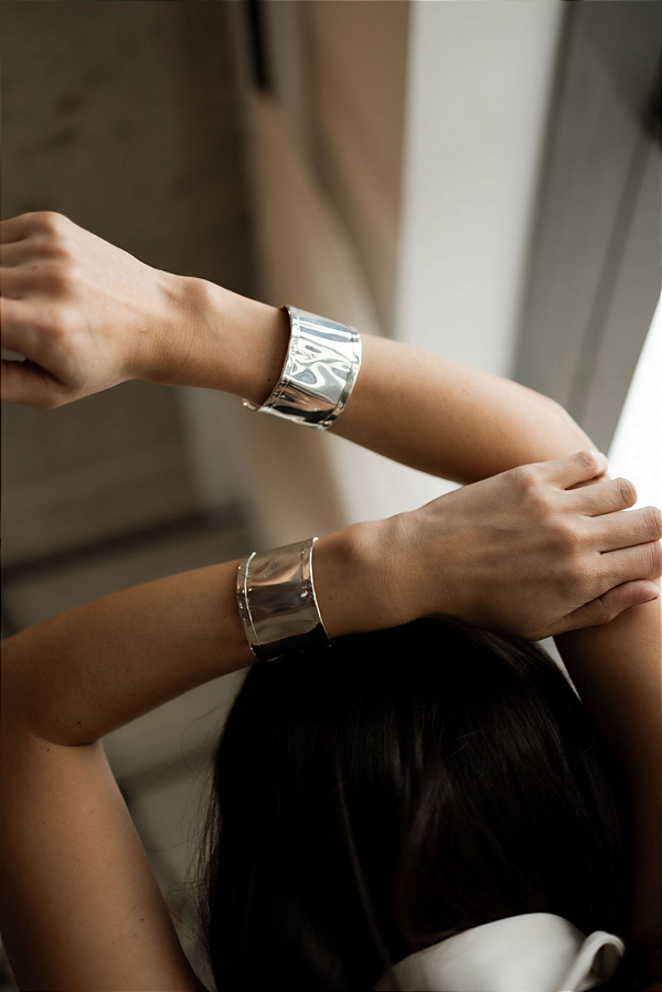 Bracelete Orgânico Ródio