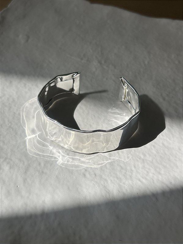 Bracelete Dourado Chapa Orgânico