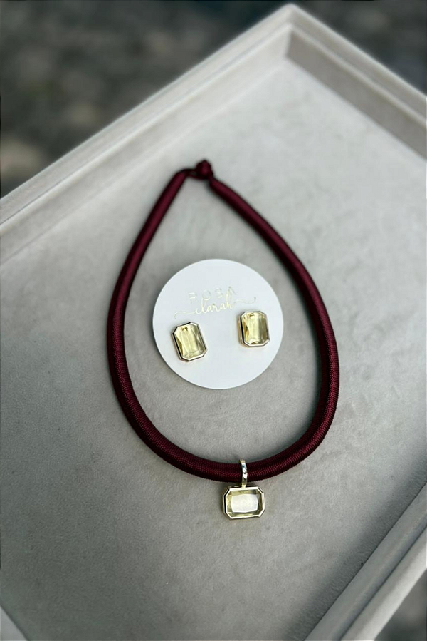 Composição Cordão com Brinco