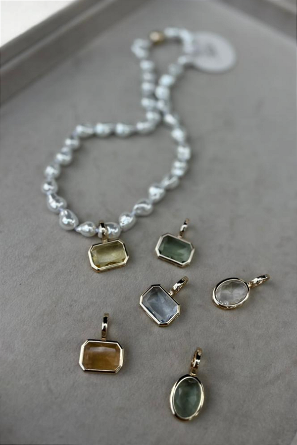 Colar de Pérola Personalizável