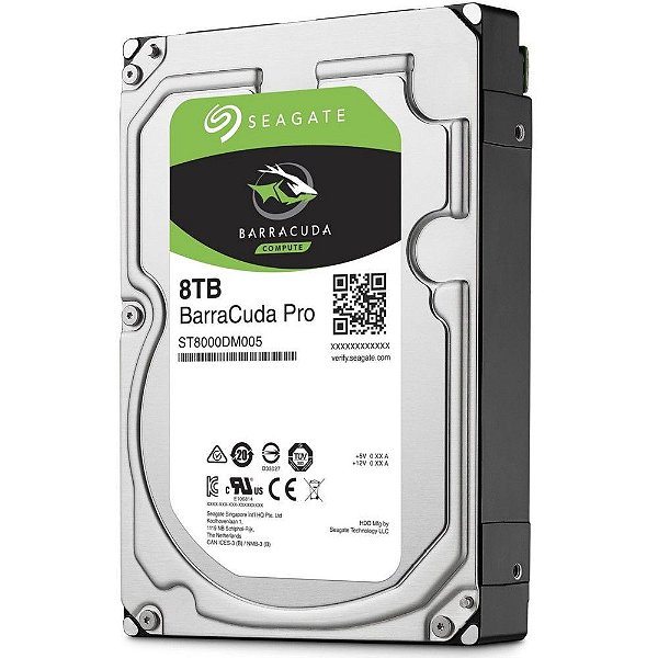 HD Seagate Barracuda - 8TB - 5400Rpm - ST8000DM004