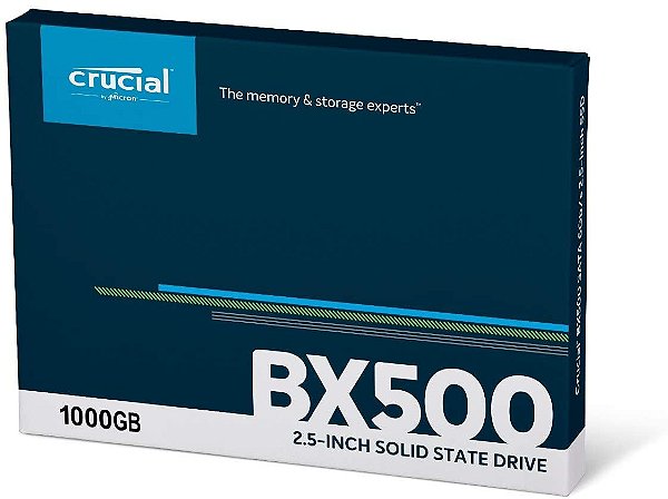 SSD Crucial - BX500 1TB - SATA3, 6Gbps