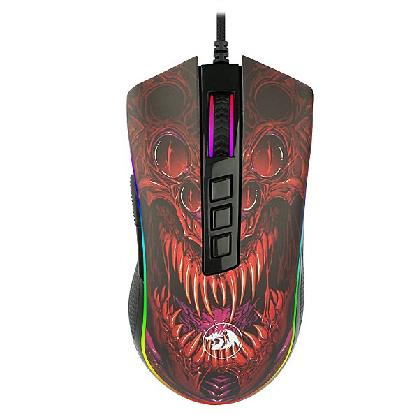 Mouse gamer Redragon -  Infernal Dragon Ryu - PMW3389, 16K DPi, 89g - ID711