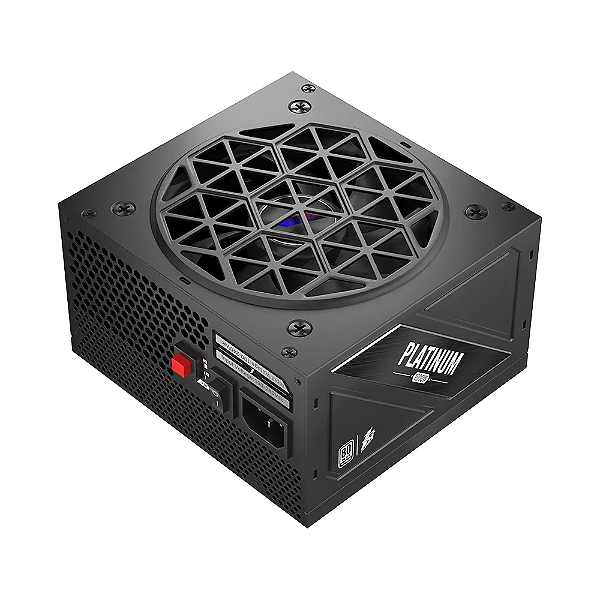 Fonte 1STPLAYER - NGDP ATX 3.0 1000w  - 80Plus Platinum, Cybenetics Platinum, PFC Ativo, Full Modular, 12VHPWR
