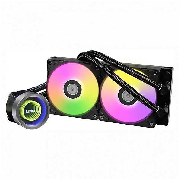 Water Cooler Lian Li - GA II Trinity 240 Black - RGB, 79.9 CFM, 3200 RPM, 240mm
